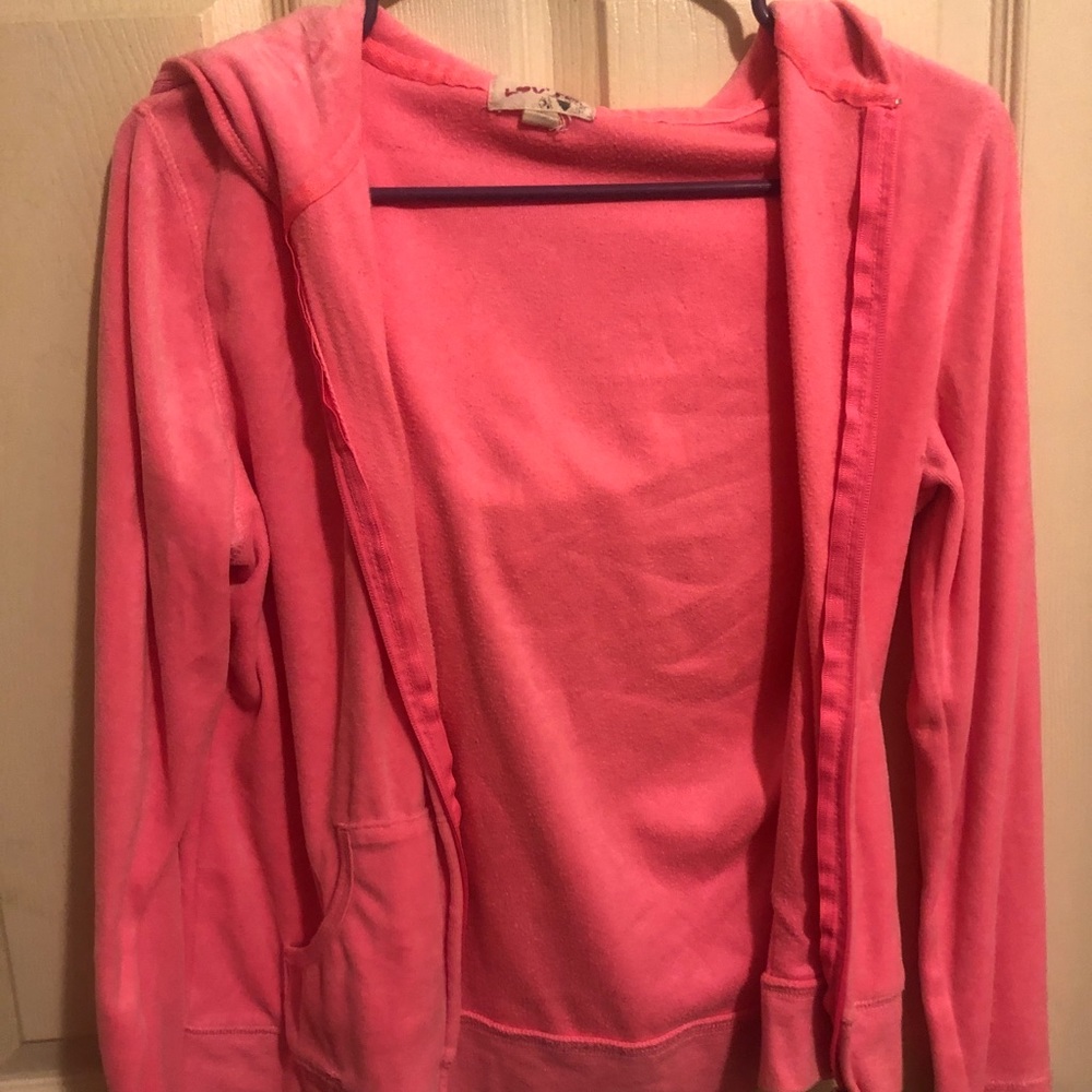 pink jacket